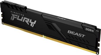 Модуль памяти Kingston FURY Beast 16GB DDR4 PC4-25600 KF432C16BB/16