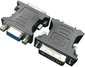 Переходник DVI-VGA (A-DVI-VGA-BK) Black