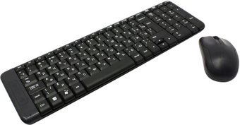 Клавиатура + мышь Logitech Wireless Combo MK220
