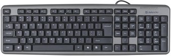 Клавиатура Defender Element HB-520 PS/2 RU (серый)