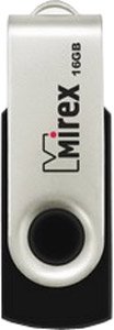 Flash USB Mirex Color Blade Swivel Rubber 2.0 16GB 13600-FMURUS16