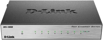 Коммутатор D-Link DES-1008D/L2A