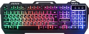 Клавиатура Nakatomi KG-35U (черный)
