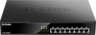 Коммутатор D-Link DGS-1008MP/B1A