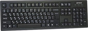 Клавиатура A4Tech KR-85 Black, USB