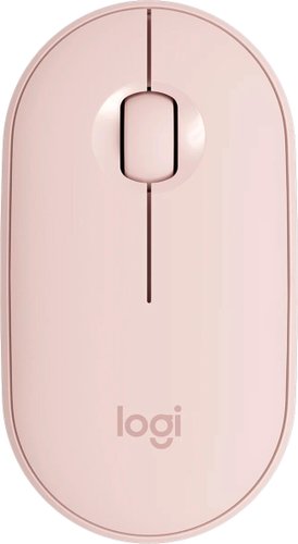 Мышь Logitech M350 Pebble (розовый)
