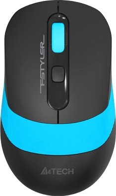 Мышь A4Tech Fstyler FG10 (черный/голубой)