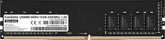 Модуль памяти ExeGate Value 16GB DDR4 PC4-19200 EX283086RUS