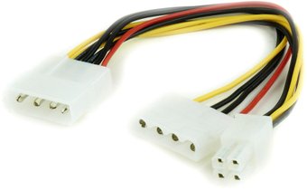 Разветвитель питания Gembird (CC-PSU-4) (Molex на Molex + ATX 4-pin)