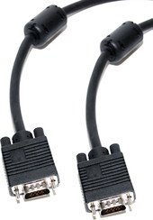 5bites APC-133-100 Кабель монитор - SVGA card (15M -15M) 10м 2 фильтра