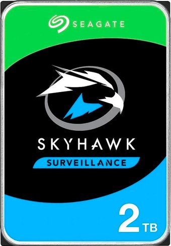 Винчестер Seagate Skyhawk Surveillance 2TB ST2000VX017