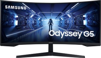 Монитор Samsung Odyssey G5 LC34G55TWWIXCI