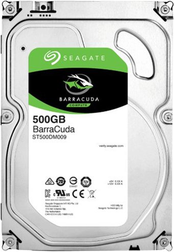 Жесткий диск Seagate BarraCuda 500GB [ST500DM009]