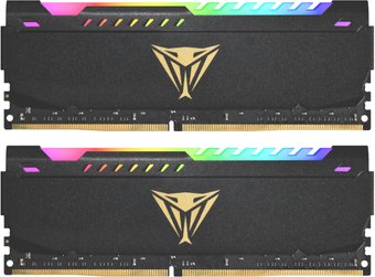 Модуль памяти Patriot Viper Steel RGB 2x32GB DDR4 PC4-28800 PVSR464G360C0K
