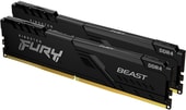 Модуль памяти Kingston FURY Beast 2x8GB DDR4 PC4-28800 KF436C17BBK2/16