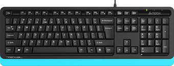 Клавиатура A4Tech Fstyler FKS10 (черный/синий)