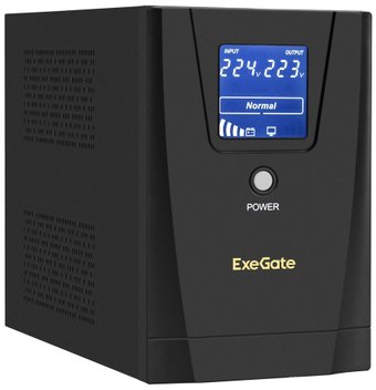 ИБП ExeGate SpecialPro Smart LLB-3000.LCD.AVR.C13.RJ.USB