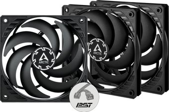 Arctic P12 Slim PWM PST 3 PCS Value Pack ACFAN00275A