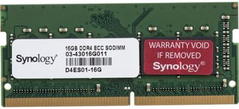 Модуль памяти Synology 16ГБ DDR4 SODIMM D4ES01-16G