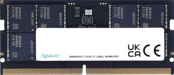 Модуль памяти Apacer 16ГБ DDR5 SODIMM 4800 МГц AS16GHB48CTBBGH