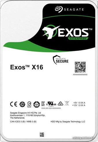 Жесткий диск Seagate Exos X16 14TB ST14000NM001G
