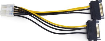 Переходник питания  для видеокарт Gembird CC-PSU-83 2xSATA-8pin