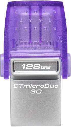 Flash USB Kingston DataTraveler MicroDuo 3C USB 3.2 Gen 1 128GB