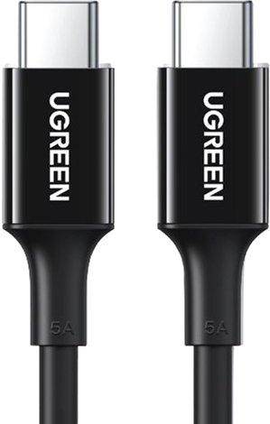 Ugreen US300 80371 USB Type-C - USB Type-C (1 м, черный)