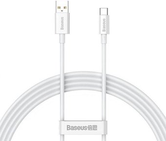 Baseus Superior Series Fast Charging USB Type-A - USB Type-C (1 м, белый)
