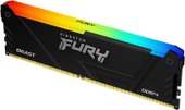 Модуль памяти Kingston FURY Beast RGB 16ГБ DDR4 3200 МГц KF432C16BB2A/16