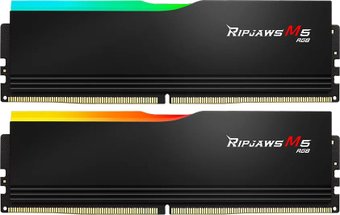 Модуль памяти G.Skill Ripjaws M5 RGB 2x32ГБ DDR5 6000 МГц F5-6000J3040G32GX2-RM5RK
