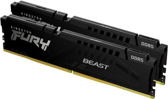 Модуль памяти Kingston FURY Beast 2x32ГБ DDR5 6000 МГц KF560C30BBEK2-64