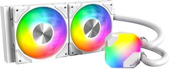 Montech HyperFlow ARGB 240 (белый)