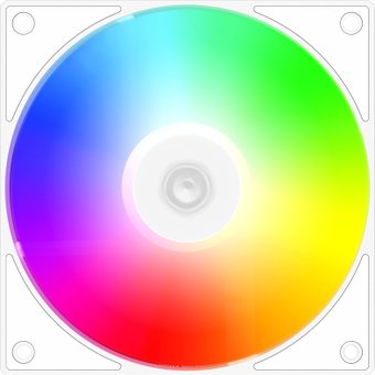 Вентилятор для корпуса ID-Cooling AS-120-ARGB-W
