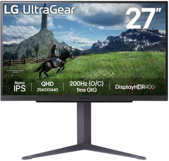 Монитор LG UltraGear 27GS85Q-B