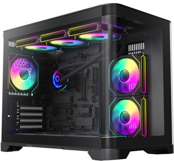 Корпус GameMax HYPE-M BK (черный)