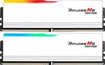 Модуль памяти G.Skill Ripjaws M5 Neo RGB 2x16ГБ DDR5 6000 МГц F5-6000J3038F16GX2-RM5NRW