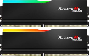 Модуль памяти G.Skill Ripjaws M5 Neo RGB 2x48ГБ DDR5 6000 МГц F5-6000J3036F48GX2-RM5NRK