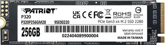 SSD Patriot P320 256GB P320P256GM28
