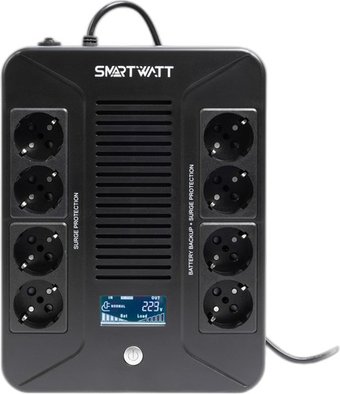 ИБП SmartWatt UPS Safe Pro LCD 600