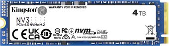 SSD Kingston NV3 4TB SNV3S/4000GBK