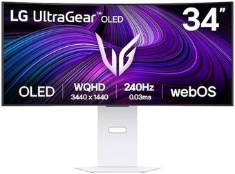 Монитор LG UltraGear OLED 34GX90SA-W