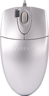 Мышка A4Tech OP-620D (серебристый)