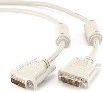 Кабель DVI-D single link Gembird, 4.5м (CC-DVI-15) экран, феррит.кольца, пакет