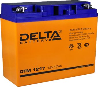 Аккумулятор для ИБП Delta DTM 1217 (12В/17 А·ч)