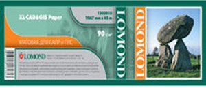 Фотобумага Lomond XL CAD&GIS Paper 1067 мм х 45 м 90 г/м2 (1202013)
