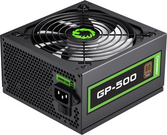 Блок питания GameMax GP-500 (черный)